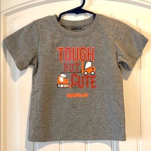 NWOT Caterpillar Tough But Cute Tee